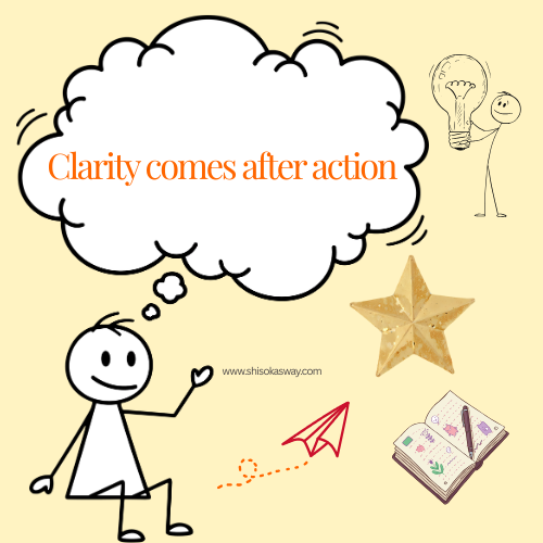 You don’t have to have it all figured out to start